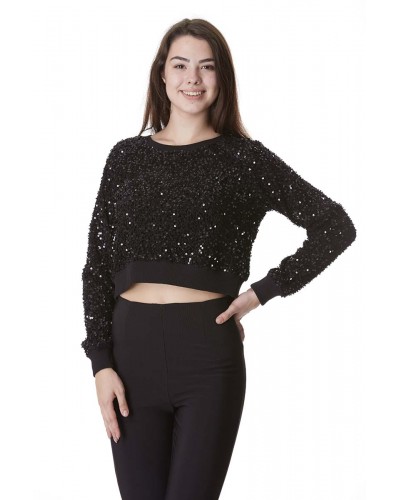 PUL PAYETLİ SWEAT