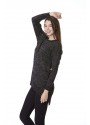 BİSİKLET YAKA SİMLİ TRİKO SWEAT