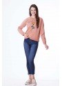 BEST FRİEND BASKILI SWEATSHİRT