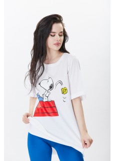 Snoopy Baskılı Tshirt 