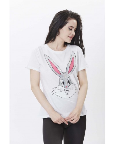 Bugs Bunny Baskılı Tshirt 