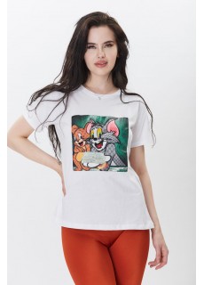 Tom & Jerry Baskılı Tshirt 